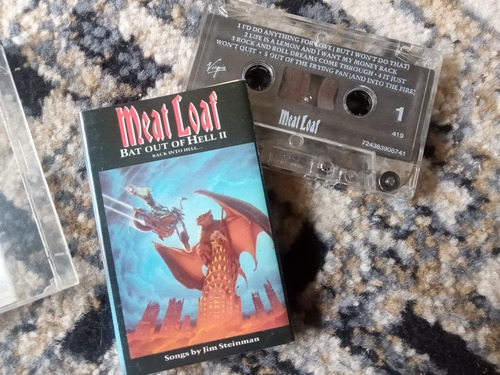 Meat Loaf Casette Bat Out Of Hell Ii