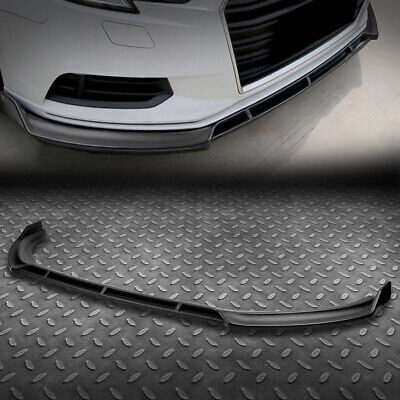 [3pcs] For 17-20 Audi A3 Matte Black Front Bumper Splitter