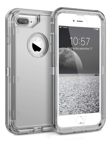 Funda Case Protector Uso Rudo Transparente Para iPhone 6 6s