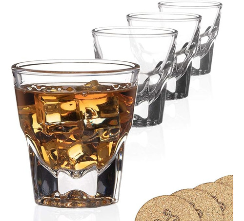 Ecodesign Us Juego 4 Vasos Espresso Gibraltar 4 5 Onzas Para