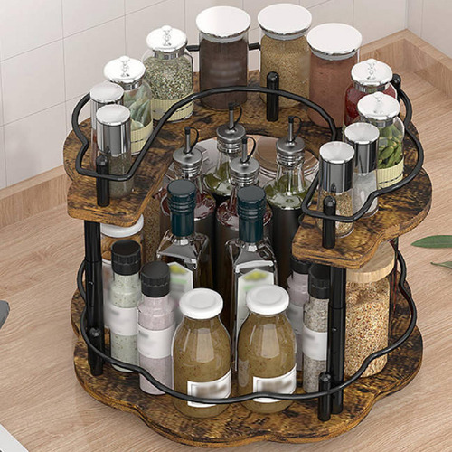 360 Grados Organizador De Especias Giratorias De Condimentos