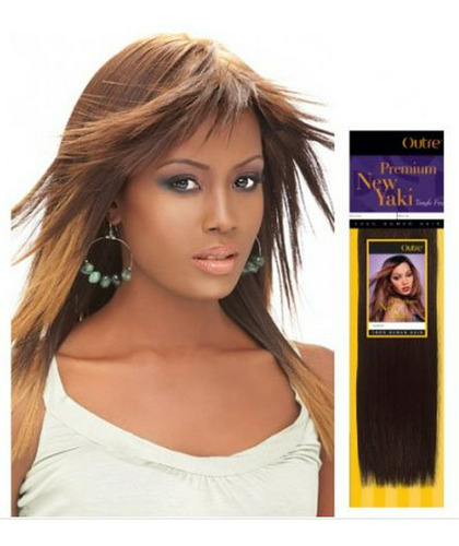 Outre Premium Nueva Yaki Del Cabello Humano 100% 10 - Color 