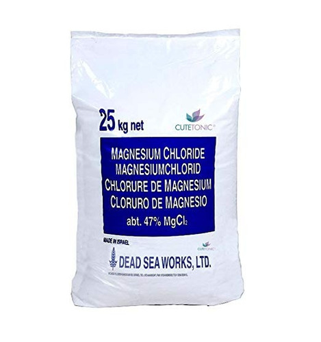 Cloruro Magnesio 25 Kg Mar Muerto Quimicaxquimicos