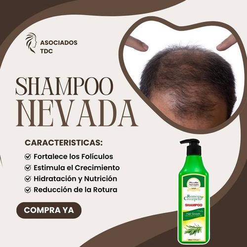 Shampoo Romero Crecepelo Nevada X 520 Ml