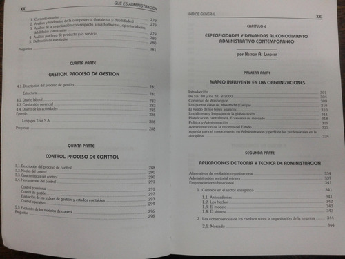 Imagen 5 de 6 de Que Es Administracion * Varios Autores * Macchi *