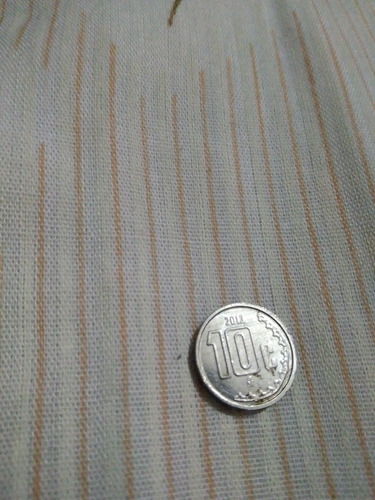 Moneda 10 Centavos Con Error Doble Moneda