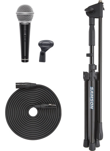 Kit De Microfono Samson Vp10x - Mic R21s + Soporte + Cable