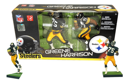 Joe Green Y James Harrison Pittsburgh Steelers 2 Pack