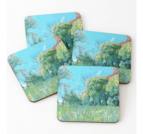 Set Posavasos #24 Jardín Botánico Nacional De Dublín 05.05.2
