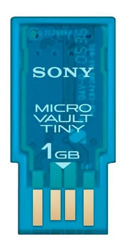 Unidad flash microVault USB 2.0 de 1 Giga Microvault de Sony