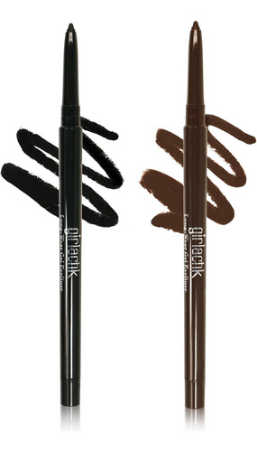 Girlactik Delineador De Ojos De Gel De Larga Duración - Negr