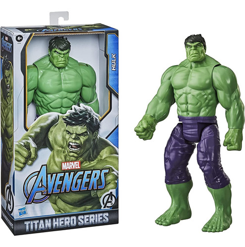 Marvel Avengers Titan Hero Series Blast Gear Deluxe Hulk Fig