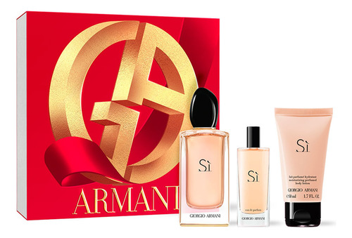 Kit Perfume De Mujer Armani Si Edp 100 Ml