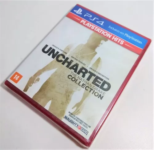 Mídia Física Jogo Uncharted The Nathan Drake Collection Ps4 - GAMES &  ELETRONICOS