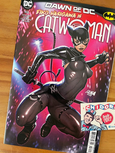 Comic - Catwoman #52 Sexy Dna David Nakayama