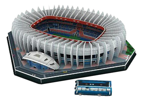 Nuevo Diy Puzzle 3d World Park Fútbol Estadio De Fútbol
