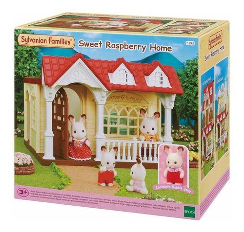 Brinquedo Sylvanian Families Casa Doce Framboesa Epoch 5393