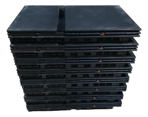 comprar Lote Com 8 Playstation 2 Slim Só O Aparelho Com Defeito, Eles Ligam Sem Imagem. J1