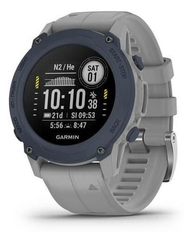 Reloj Buceo Gps Garmin Descent G1 Color De La Caja Gris Color Del Bisel Gris