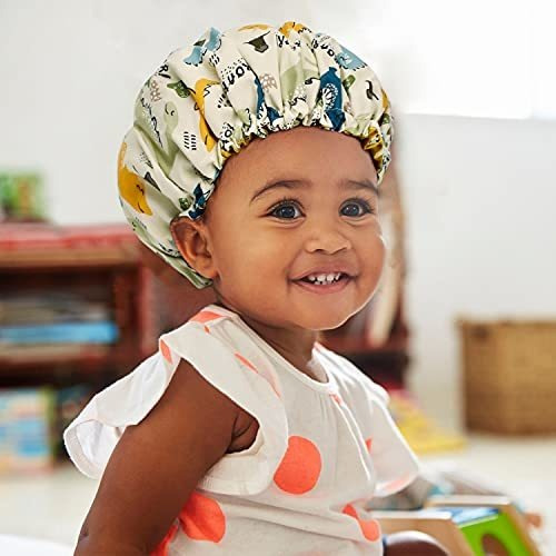 Gorro De Dormir Ajustable Para Niños Con Gorro De Satén Con