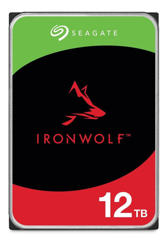 Disco Duro Para Nas Seagate Ironwolf 3.5'' 12tb Sataiii