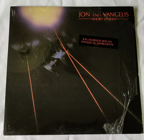 Jon Anderson & Vangelis Short Stories Vinilo Import Nmint