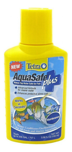 Tetra Acondicionador Aquasafe Plus 100ml Acuarios