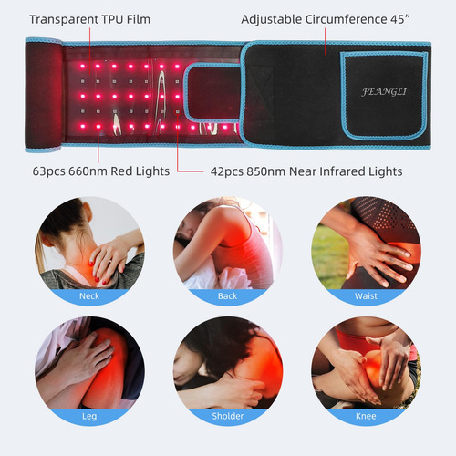 Cinturón De Terapia De Luz Infrarroja Marca Xyz Modelo Abc