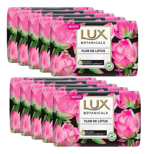 Kit C/12 Sabonete Lux Flor De Lotus 85g