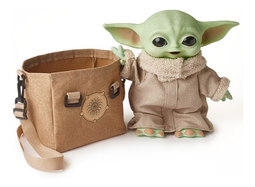 Baby Yoda Con Morral (grogu)