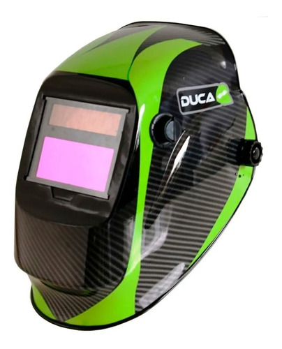 Careta Mascara Soldar Duca Visor 92x35mm Accesorio Soldar