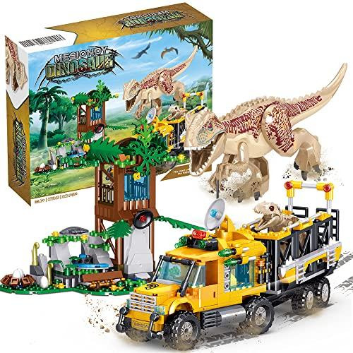 Set Construcción Mesiondy 546 Piezas Dinosaurs Park World