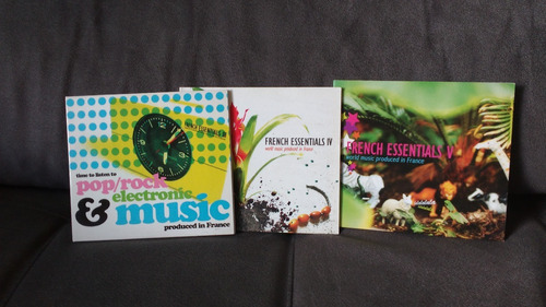 Cd French Eletronic Music - Vol. Iii, Iv, V. (3 Cd's)