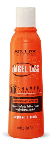 Shampoo Anti Resíduo In Gel Liss Salles Prof 300ml