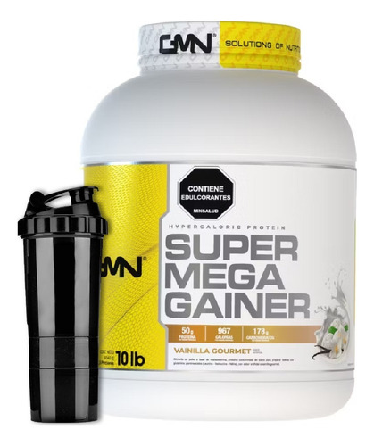 Super Mega Gainer 10lb Proteina - Unidad a $237490