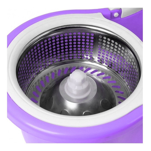 Imagen 8 de 10 de Mopa Trapeador Giratoria 360 + 2 Repuestos