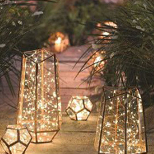 . Luces Led Solares De Hadas De Alambre De Cobre Duradero Y