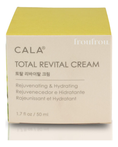 Crema Rejuvenecedora E Hidratante Revital Total 50 Ml Cala