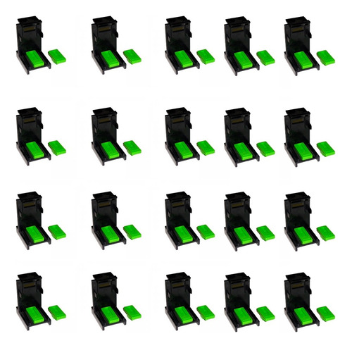 20 Clip Snap Herramienta Recarga Destapador Hp Canon