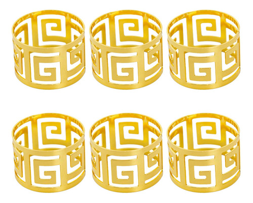 3 X 6 Uds Servilleteros Mesas De Cena Servilleteros Dorado