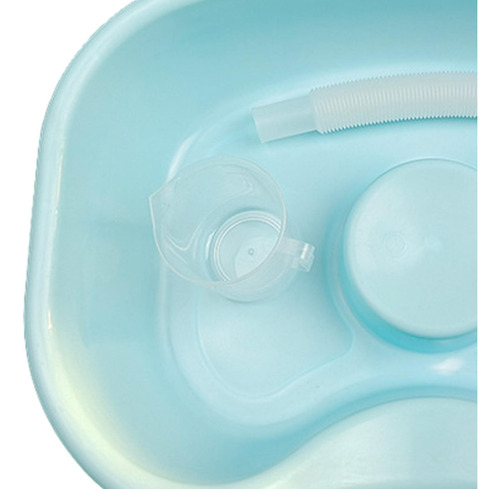 Lavabo De Champú Junto A La Cama, Bandeja Para Lavar Verde