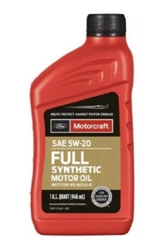 Kit Cambio De Aceite 5w20 Motorcraft Ford Fiesta 2011 - 2017