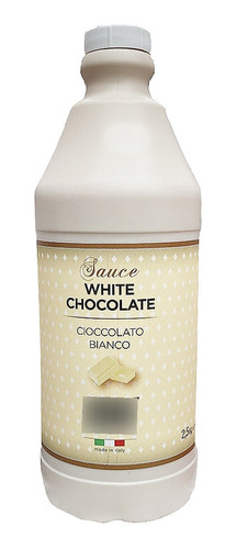 Salsa De Chocolate Blanco De 2.5ltr Marca Odk Italiana  