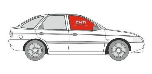 Vidrio Puerta P/ Ford Escort 1997 Al 2003 Del Der 5p