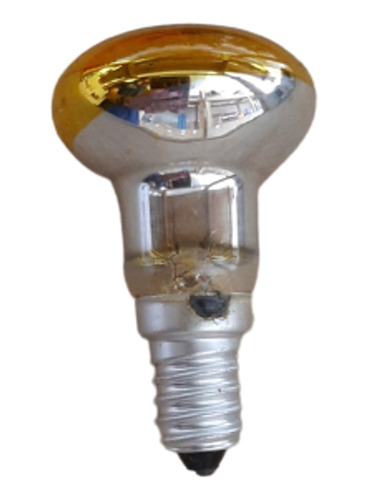 Lampada Mini Refletora R39 130v 25w Amarela Rosca E14