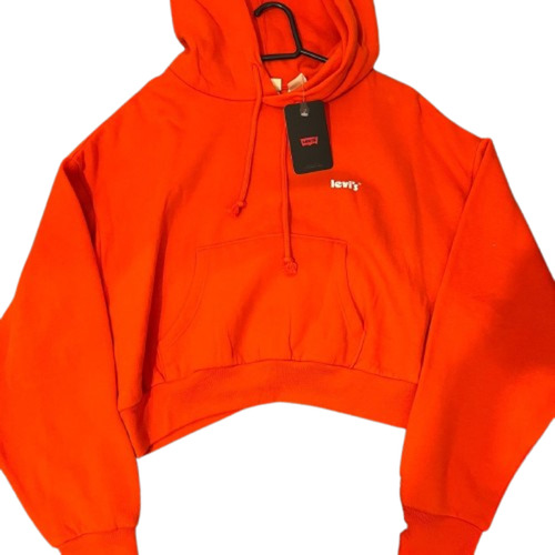 Sudadera Corta Levis Mujer
