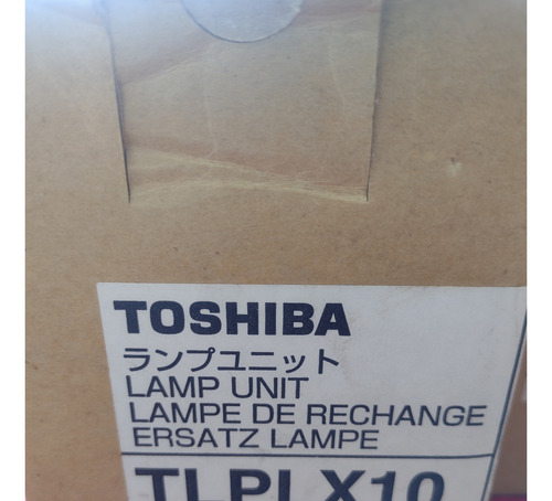 Lámpara Para Proyectores Marca Toshiba Mod. Tlplx10