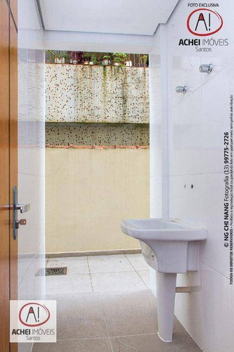 Imagem 23 de 26 de Casa Com 3 Dormitórios À Venda, 100 M² Por R$ 690.000,00 - Marapé - Santos/sp - Ca2115
