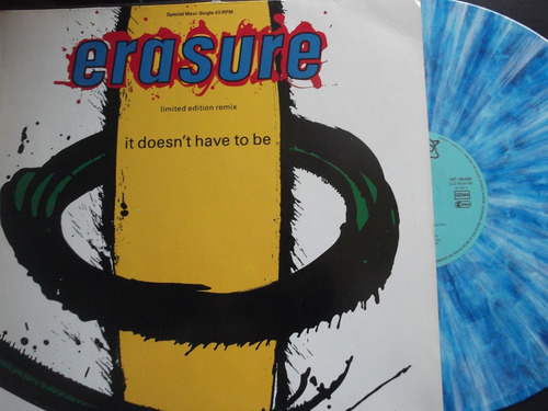 Erasure - It Doesn't Have To Be (limited Edition Remix)