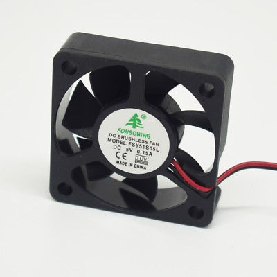 1pc Dc Sin Escobillas Ventilador 50x50x15mm 5015 7 Hojas 5v 